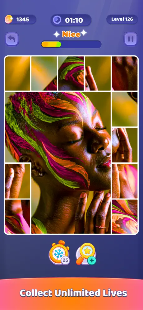 Jigsaw Photo Block Solitaire screenshot — 04